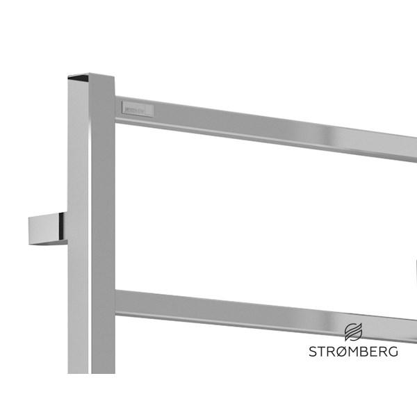 Strømberg Hagen håndklædetørrer - 50x78 cm - Matsort Strømberg Hagen håndklædetørrer - 50x78 cm - Matsort