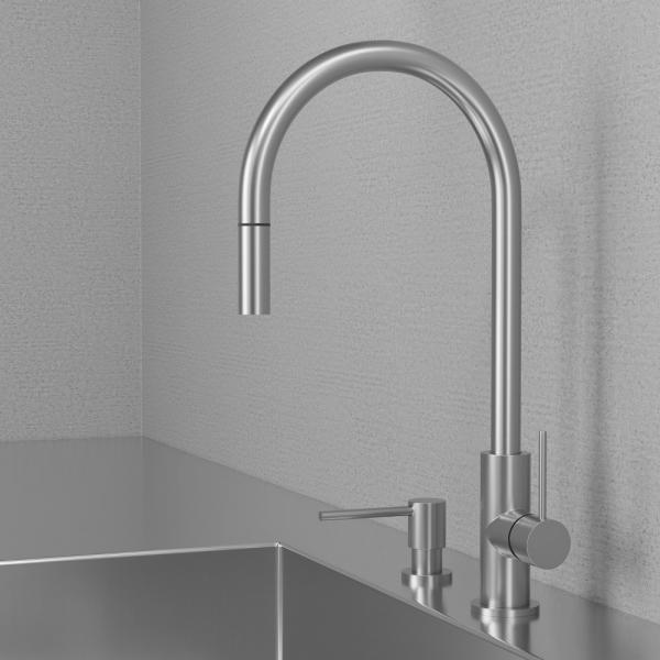 Primy Steel Clean sæbedispenser - Rustfrit stål Primy Steel Clean sæbedispenser - Rustfrit stål