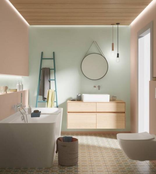 V&B Collaro 56 fritstående bowlevask - Uden overløb V&B Collaro 56 fritstående bowlevask - Uden overløb