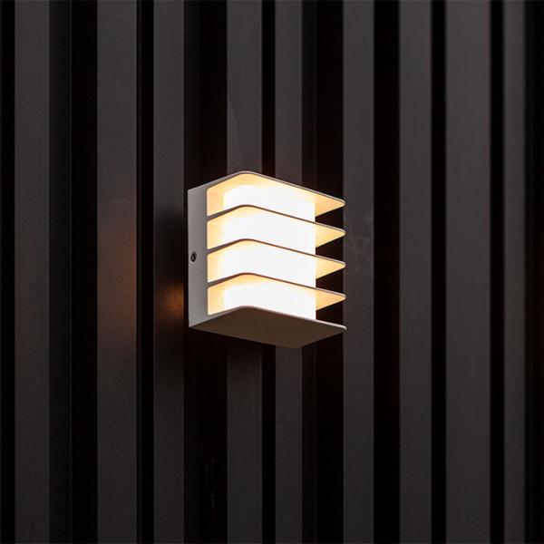 Lutec Modern Gridy udendørslampe til væg - Vendbar