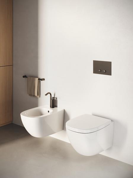 Catalano Alvea 53 væghængt toilet m/Silentech og CataGlaze+