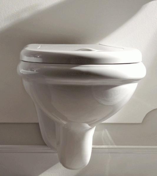 Lavabo Retro væghængt toilet u/sæde - Hvid Lavabo Retro væghængt toilet u/sæde - Hvid