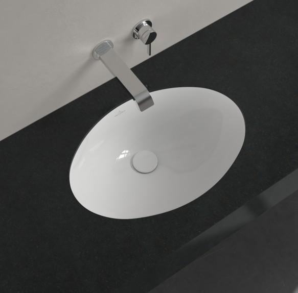 Villeroy & Boch Evana 50 håndvask t/underlimning - Med overløb Villeroy & Boch Evana 50 håndvask t/underlimning - Med overløb