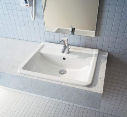 Duravit Starck 3 56 håndvask t/nedfældning Duravit Starck 3 56 håndvask t/nedfældning