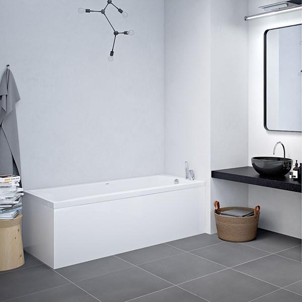 Strømberg Delta badekar t/indbygning - 150 x 70 - 1 ryglæn Strømberg Delta badekar t/indbygning - 150 x 70 - 1 ryglæn