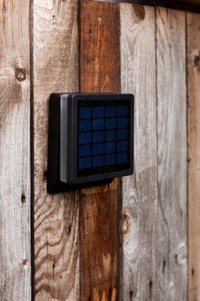 Lutec Moze Solar udendørslampe m/solceller - Sort Lutec Moze Solar udendørslampe m/solceller - Sort