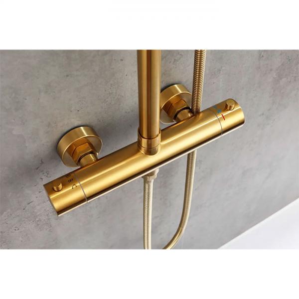 Lavabo Studio 250 komplet brusesystem - Messing PVD