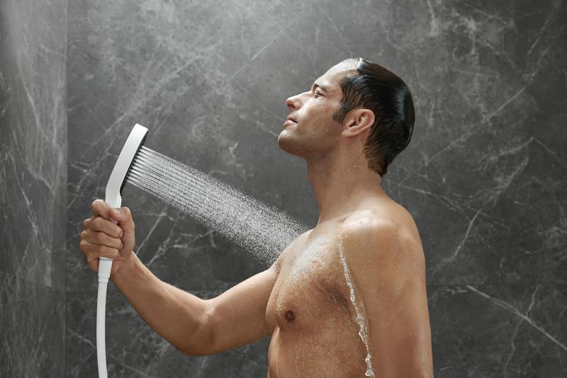 Hansgrohe Rainfinity 130 håndbruser 3jet - Mat hvid Hansgrohe Rainfinity 130 håndbruser 3jet - Mat hvid