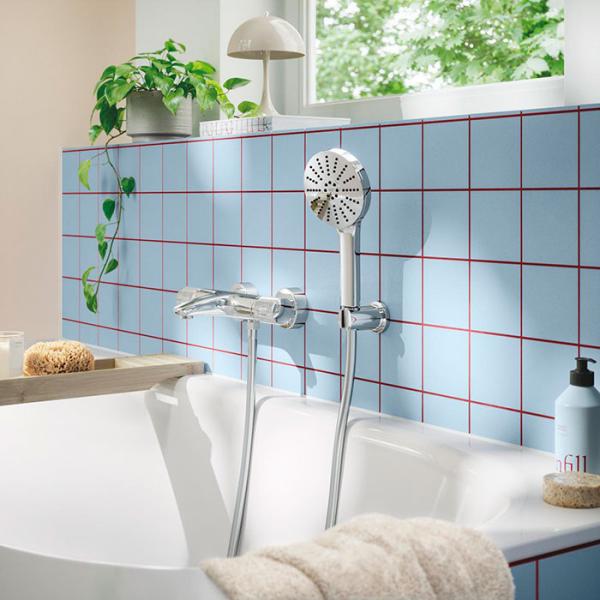 Grohe Vitalio Joy+ 120 h&aring;ndbruser Eco 3 spray - Krom