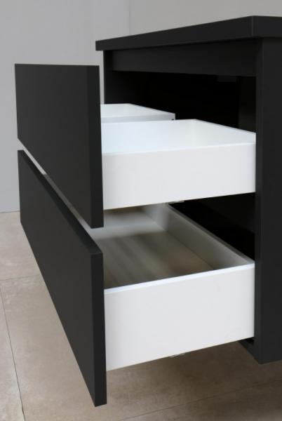 Sanibell Online 80 møbelpakke - Mat sort - Flatpack Sanibell Online 80 møbelpakke - Mat sort - Flatpack