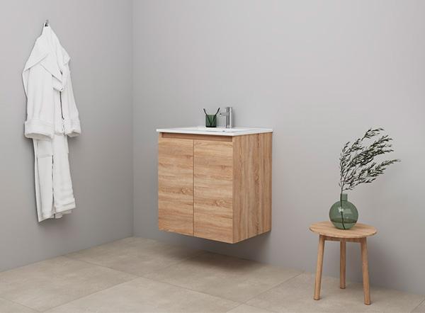 Sanibell Online 61 møbelsæt m/grebsfri låger - Bardolino eg - Flatpack Sanibell Online 61 møbelsæt m/grebsfri låger - Bardolino eg - Flatpack