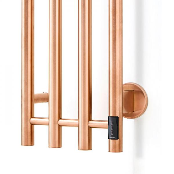 Cassøe Catania håndklædetørrer - 26x142 cm - Børstet kobber Cassøe Catania håndklædetørrer - 26x142 cm - Børstet kobber