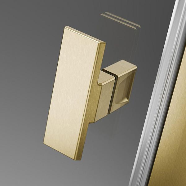 Str&oslash;mberg Noma 30 dobbelt svingd&oslash;r 700mm - B&oslash;rstet messing