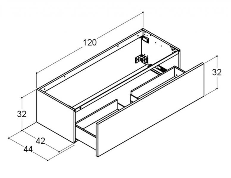 Dansani YOU Urban 240 møbelsæt m/Minore dobbeltvask - Brun eg Dansani YOU Urban 240 møbelsæt m/Minore dobbeltvask - Brun eg