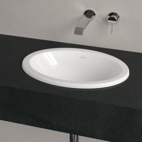 V&B Loop& Friends 51 håndvask t/nedfældning - Med overløb V&B Loop& Friends 51 håndvask t/nedfældning - Med overløb