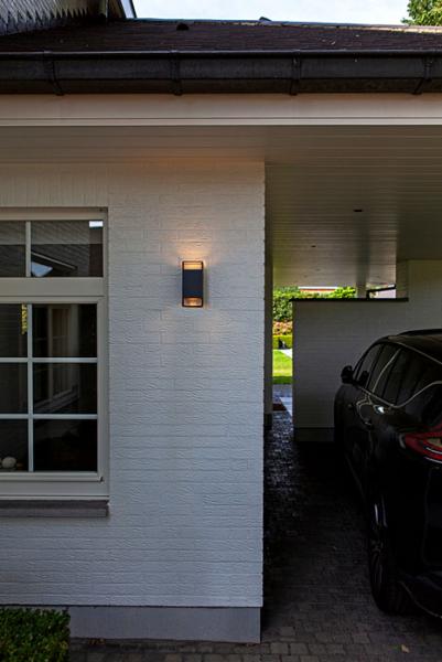 Lutec Architectural Ridge udendørslampe til væg