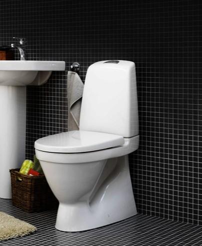 Gustavsberg Nautic toilet 5500L m/skjult S-lås Gustavsberg Nautic toilet 5500L m/skjult S-lås
