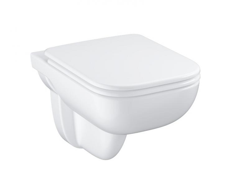Grohe Start Edge rimless væghængt toilet m/soft close sæde Grohe Start Edge rimless væghængt toilet m/soft close sæde