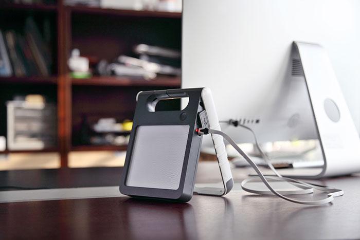 Lutec Padlight Solar udendørslampe m/USB og solceller