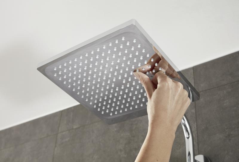 hansgrohe Crometta E 240 Showerpipe m/Ecosmart 1jet - Krom