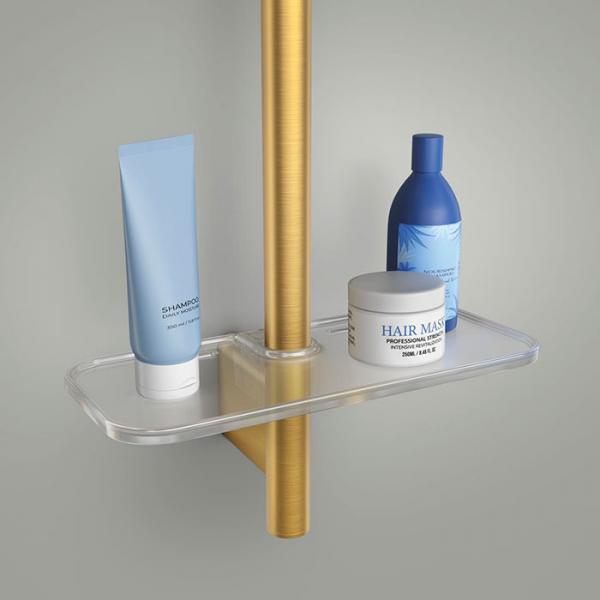 Grohe Precision komplet brusesystem m/Joy+ håndbruser - Børstet Cool Sunrise Grohe Precision komplet brusesystem m/Joy+ håndbruser - Børstet Cool Sunrise