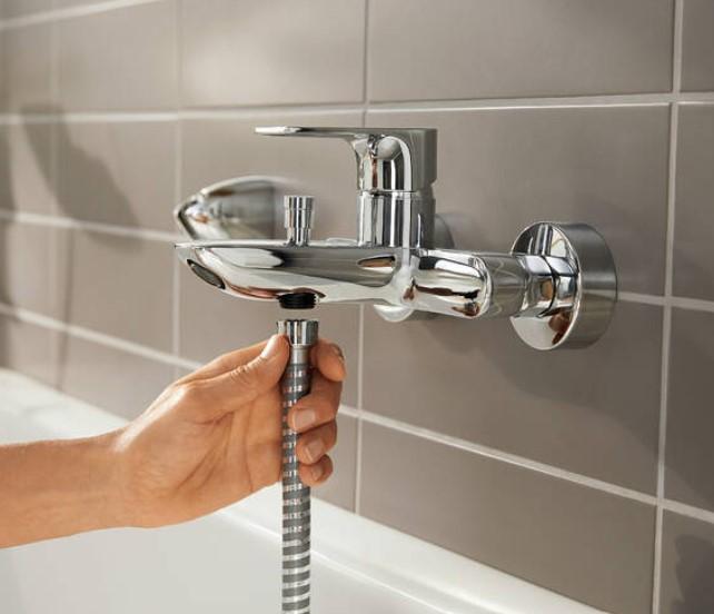 Hansgrohe Rebris E armatur til kar/brus - Krom Hansgrohe Rebris E armatur til kar/brus - Krom