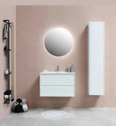 Sanibell Proline møbelsæt 80 m/integrerede greb - Mat hvid Sanibell Proline møbelsæt 80 m/integrerede greb - Mat hvid