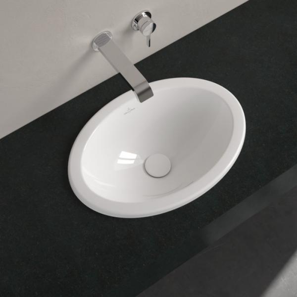 V&B Loop& Friends 51 håndvask t/nedfældning - Med overløb V&B Loop& Friends 51 håndvask t/nedfældning - Med overløb