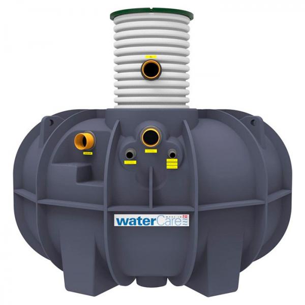 Watercare komplet regnvandsanlæg til hus 3300L