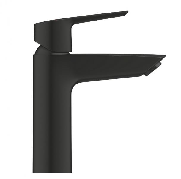 Grohe Start M håndvaskarmatur m/koldstart og push-open bundventil - Mat sort Grohe Start M håndvaskarmatur m/koldstart og push-open bundventil - Mat sort