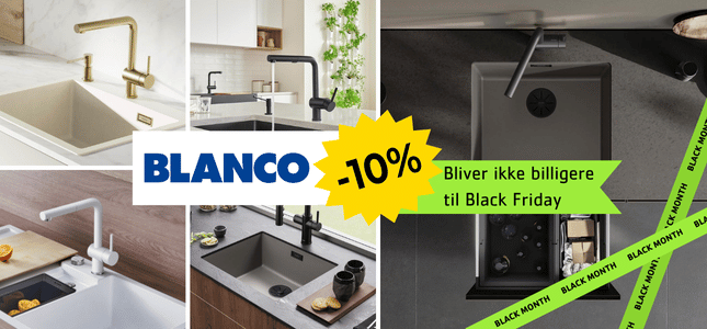 Spar 10% på alt fra Blanco