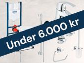Grohe badevrelsesrenovering under 10.000kr